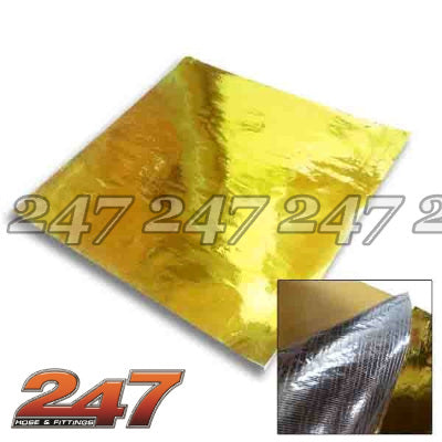 Gold Heat Shield Sheet 50cm x 50cm - Sydney Performance Parts & Tyres - Prestons Sydney Australia